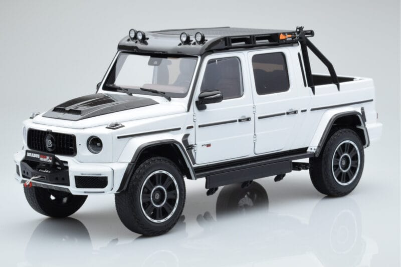 Mercedes Brabus G800 W464 Adventure XLP Polar Balts Almost Real 1:18 860524