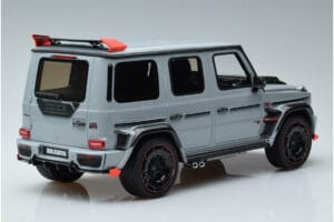 Mercedes Brabus G900 Rocket G63 W463 Nardo Pelēks GT Spirit 1:18 GT406 Sveķi — attēls 2 no 6
