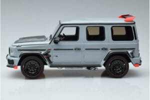 Mercedes Brabus G900 Rocket G63 W463 Nardo Pelēks GT Spirit 1:18 GT406 Sveķi — attēls 3 no 6