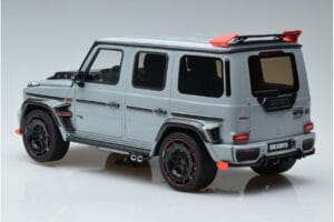 Mercedes Brabus G900 Rocket G63 W463 Nardo Pelēks GT Spirit 1:18 GT406 Sveķi — attēls 5 no 6