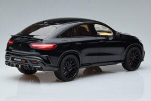 Mercedes Brabus GLE 850 W166 Obsidian Melns GT Spirit 1:18 GT193 Sveķi — attēls 2 no 6