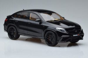 Mercedes Brabus GLE 850 W166 Obsidian Melns GT Spirit 1:18 GT193 Sveķi — attēls 4 no 6