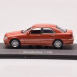 Mercedes C-Class W202 C220 Oranžs Metālisks Dealer Edition Minichamps 1:43
