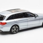 Mercedes C-Class W205 T-Model Sudraba Asia Exclusive Norev 1:18 - image 3 of 8