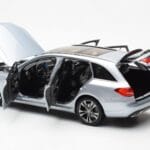 Mercedes C-Class W205 T-Model Sudraba Asia Exclusive Norev 1:18 - image 5 of 8