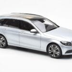 Mercedes C-Class W205 T-Model Sudraba Asia Exclusive Norev 1:18 - image 6 of 8