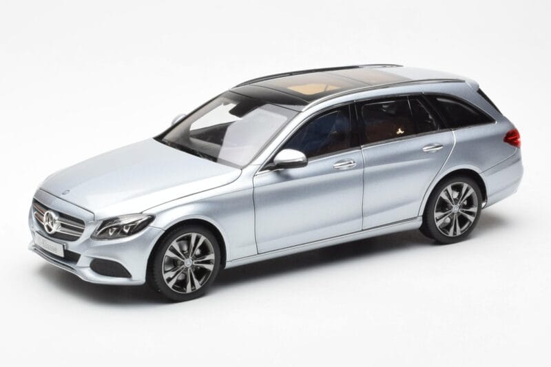 Mercedes C-Class W205 T-Model Sudraba Asia Exclusive Norev 1:18