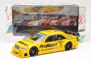 Mercedes C-Class W202 #5 Team Zakspeed Grau DTM 1995 UT Models 1:18 180953305 Metāls — attēls 6 no 6