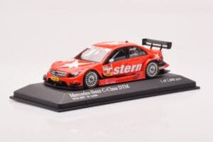 Mercedes C-Class W204 DTM Stern AMG Mercedes #17 M. Lauda DTM 2009 Minichamps 1:43 400093817 Metāls — attēls 2 no 4