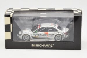 Mercedes C-Class W204 #5 Team AMG Mercedes J. Green DTM 2007 Minichamps 1:43 400073705 Metāls — attēls 4 no 4