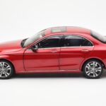 Mercedes C-Class W205 Sarkans Metallic Asia Exclusive Norev 1:18 - image 4 of 8