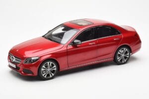 Mercedes C-Class W205 Sarkans Metallic Asia Exclusive Norev 1:18