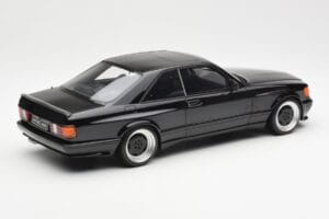 Mercedes 560 SEC C126 AMG Widebody Melns Otto 1:18 OT187 Sveķi — attēls 2 no 6