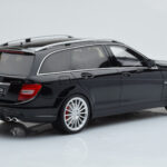 Mercedes C63 AMG S204 T-Model Melns GT Spirit 1:18 - image 2 of 6