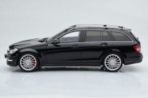 Mercedes C63 AMG S204 T-Model Melns GT Spirit 1:18 GT760 Sveķi — attēls 3 no 6