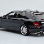 Mercedes C63 AMG S204 T-Model Melns GT Spirit 1:18 - image 5 of 6