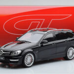 Mercedes C63 AMG S204 T-Model Melns GT Spirit 1:18 - image 6 of 6