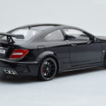 Mercedes C63 AMG W204 Black Series Melns GT Spirit 1:18 - image 2 of 7