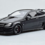 Mercedes C63 AMG W204 Black Series Melns GT Spirit 1:18