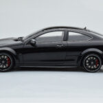 Mercedes C63 AMG W204 Black Series Melns GT Spirit 1:18 - image 3 of 7