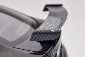 Mercedes C63 AMG W204 Black Series Melns GT Spirit 1:18 ZM019 Sveķi — attēls 6 no 7