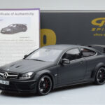 Mercedes C63 AMG W204 Black Series Matēts Melns GT Spirit 1:18 - image 6 of 6