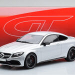 Mercedes C63S AMG C205 Coupe Sudrabs GT Spirit 1:18 - image 6 of 6