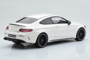 Mercedes C63S AMG C205 Coupe Balts GT Spirit 1:18 B66965707 Sveķi — attēls 2 no 6