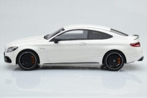Mercedes C63S AMG C205 Coupe Balts GT Spirit 1:18 B66965707 Sveķi — attēls 3 no 6