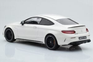 Mercedes C63S AMG C205 Coupe Balts GT Spirit 1:18 B66965707 Sveķi — attēls 5 no 6