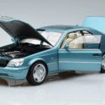 Mercedes CL600 C140 Zils Metallik Norev 1:18 183448 Metāls - image 2 of 7