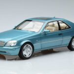 Mercedes CL600 C140 Zils Metallik Norev 1:18 183448 Metāls