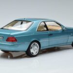Mercedes CL600 C140 Zils Metallik Norev 1:18 183448 Metāls - image 3 of 7