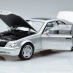 Mercedes CL600 C140 Sudrabs Metallik Norev 1:18 183446 Metāls - image 2 of 7