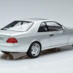 Mercedes CL600 C140 Sudrabs Metallik Norev 1:18 183446 Metāls - image 3 of 7