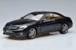 Mercedes CL63 AMG C216 Melns AUTOart 1:18 76169 Metāls
