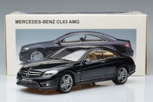 Mercedes CL63 AMG C216 Melns AUTOart 1:18 76169 Metāls — attēls 6 no 6
