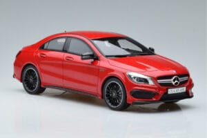 Mercedes CLA 45 AMG C117 Jupiter Sarkans GT Spirit 1:18 GT031 Sveķi — attēls 4 no 6