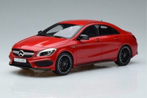Mercedes CLA 45 AMG C117 Jupiter Sarkans GT Spirit 1:18 GT031 Sveķi