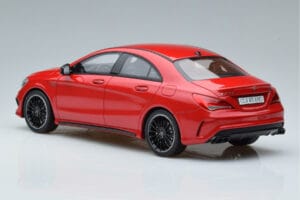 Mercedes CLA 45 AMG C117 Jupiter Sarkans GT Spirit 1:18 GT031 Sveķi — attēls 5 no 6