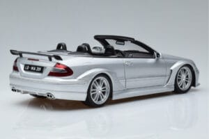 Mercedes CLK DTM AMG W209 Kabriolets Sudrabs Kyosho 1:18 B66962272 Metāls — attēls 3 no 8