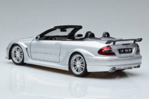 Mercedes CLK DTM AMG W209 Kabriolets Sudrabs Kyosho 1:18 B66962272 Metāls — attēls 7 no 8