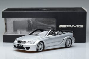 Mercedes CLK DTM AMG W209 Kabriolets Sudrabs Kyosho 1:18 B66962272 Metāls — attēls 8 no 8