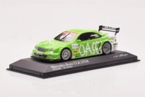 Mercedes CLK DTM Team OASE AMG #16 M. Tiemann DTM 2001 Minichamps 1:43 400023116 Metāls — attēls 2 no 4