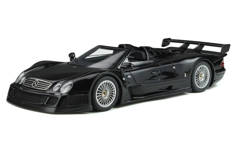 Mercedes CLK GTR Roadster Melns GT Spirit 1:18 GT826 Sveķi