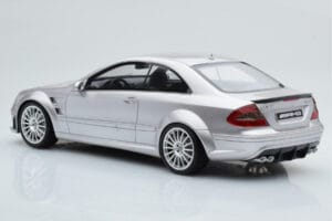 Mercedes CLK63 AMG C209 Coupe Sudrabs Otto 1:18 OT227 Sveķi — attēls 5 no 6