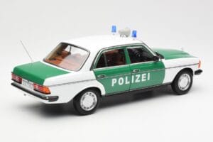 Mercedes E-Class W123 Polizei Norev 1:18 B66040676 Metāls — attēls 3 no 8