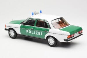 Mercedes E-Class W123 Polizei Norev 1:18 B66040676 Metāls — attēls 7 no 8