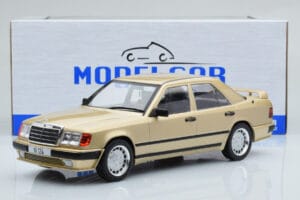 Mercedes E-Class W124 Tuning Bēšs MCG 1:18 MCG18342 Metāls — attēls 6 no 6