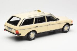 Mercedes 230T W123 T-Model Taksometrs Norev 1:18 183731 Metāls — attēls 3 no 8